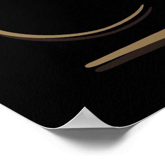 Sheriff Western Style Poster (Ecke)