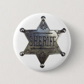 Sheriffs Abzeichen Button (Vorderseite)
