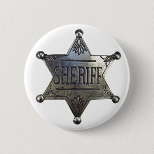 Sheriffs Abzeichen Button