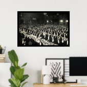 Sheriffs Jury Delmonico's Dinner Foto 1906 Poster (Heimbüro)