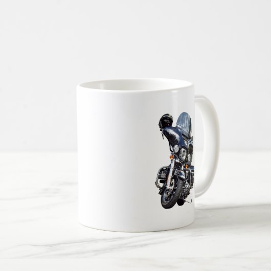 Sheriffs Motorrad Kaffeetasse (VorderseiteRechts)