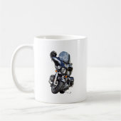 Sheriffs Motorrad Kaffeetasse (Links)