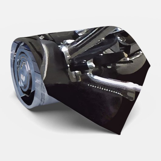 Sheriffs Motorrad Krawatte (Gerollt)