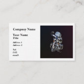 Sheriffs Motorrad Visitenkarte (Vorderseite)