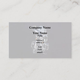 Sheriffs Motorrad Visitenkarte