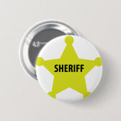 Sheriffstern Button (Vorne & Hinten)