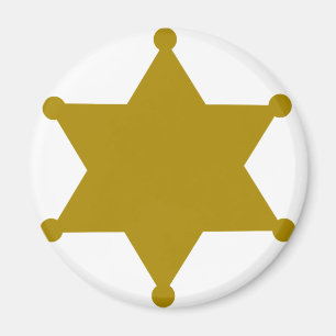 Sheriffstern Magnet