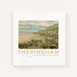 Sheringham Beach Norfolk Sketch Notizblock