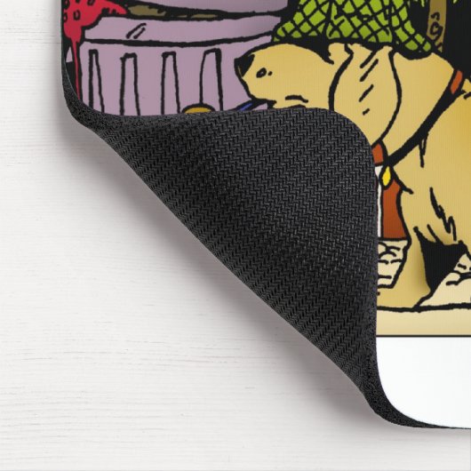 Sherlock Dog Mousepad (Ecke)