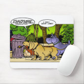 Sherlock Dog Mousepad (Mit Mouse)