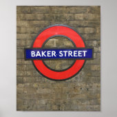 Sherlock Holmes Baker Street Posterd Poster (Vorne)