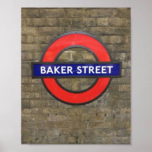 Sherlock Holmes Baker Street Posterd Poster (Vorne)