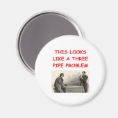 SHERLOCK holmes Geschenke T - Shirt Magnet (Vorderseite/Rückseite)