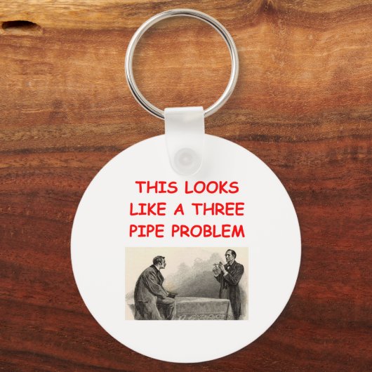 SHERLOCK holmes Geschenke T - Shirt Schlüsselanhänger (Vorderseite)