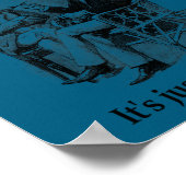 Sherlock Holmes I Never Said I Was Smarter Funny  Poster (Ecke)