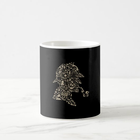 Sherlock Holmes Kaffeetasse (Mittel)