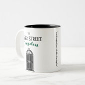 Sherlock Holmes Tasse - Die Baker Street Irregular (Vorderseite Links)