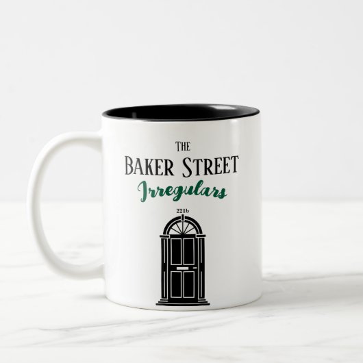 Sherlock Holmes Tasse - Die Baker Street Irregular (Links)