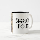 Sherlock Holmes-Tasse Zweifarbige Tasse (VorderseiteRechts)