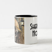 Sherlock Holmes-Tasse Zweifarbige Tasse (Mittel)