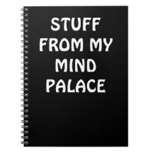 Sherlock inspired MIND PALACE Notebook