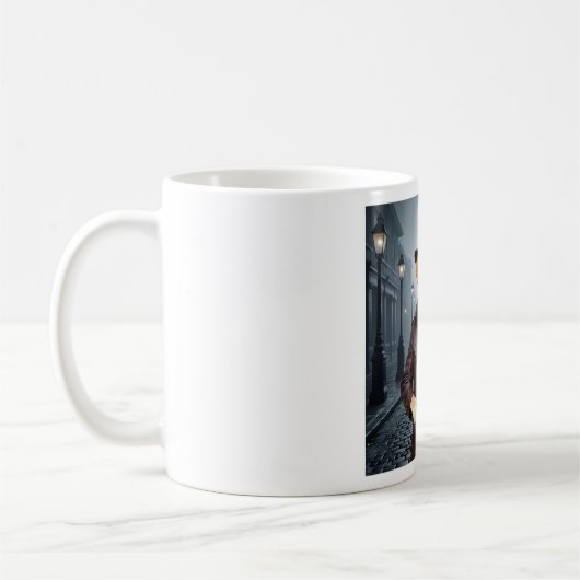 Sherlock Labrador-Tasse: Das Geheimnis in S entwir Kaffeetasse (Links)