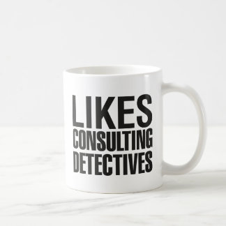 SHERLOCK MAG DETEKTIVE KONSULTIEREN KAFFEETASSE