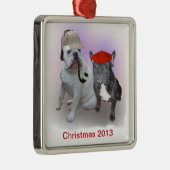 Sherlock und Dr. Silbernes Ornament (Rechts)