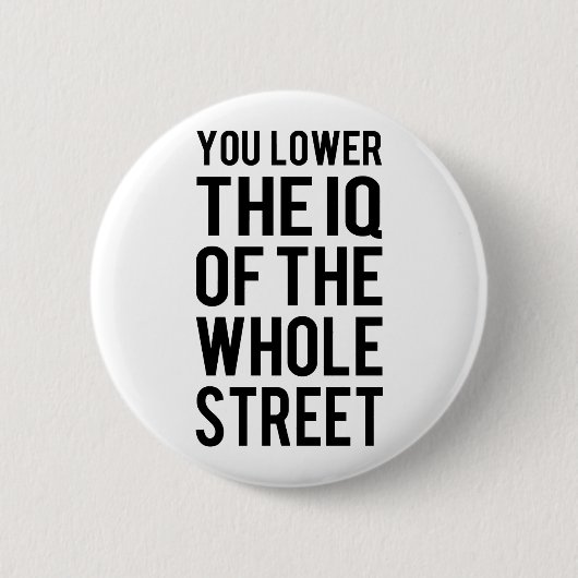 Sherlock -, you iq pf the whole street, the zu button (Vorderseite)