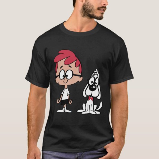 Sherman And Mr Peabody Sticker  T-Shirt (Vorderseite)
