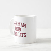 Sherman - Bearcats - Highschool - Sherman Texas Kaffeetasse (Vorderseite Links)