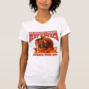 Sherman "Hitze ein Pfirsich-" Ausflug-Shirt 1864 T-Shirt