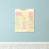 Sherman Landkreis, Nebraska Leinwanddruck (Insitu (Holzboden))