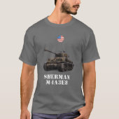 Sherman M4A3E8 Easy Eight USA Medium Tank WW2 Mili (Vorderseite)
