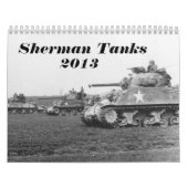 Sherman-Panzer-Kalender Kalender (Titelbild)