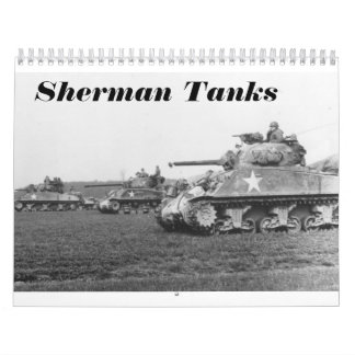 Sherman Tank Calendar Kalender