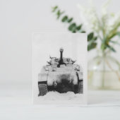 Sherman Tank Postkarte (Stehend Vorderseite)