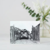 Sherman Tank Postkarte (Stehend Vorderseite)