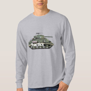 Sherman+Tractics Name Long Sleeve T Shirt, Farben T-Shirt