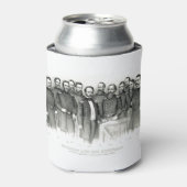 Sherman und seine Generäle - 1865 Dosenkühler (Kanne Vorderseite)