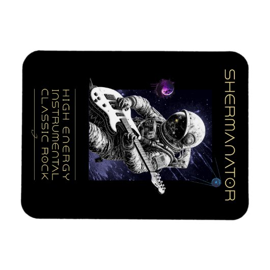 SHERMANATOR Band Magnet (Horizontal)