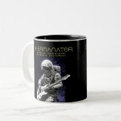 SHERMANATOR Band-Mitglieder Zweifarbige Tasse (Vorderseite Links)