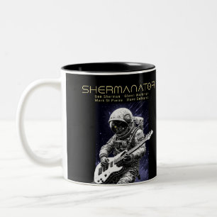 SHERMANATOR Band-Mitglieder Zweifarbige Tasse