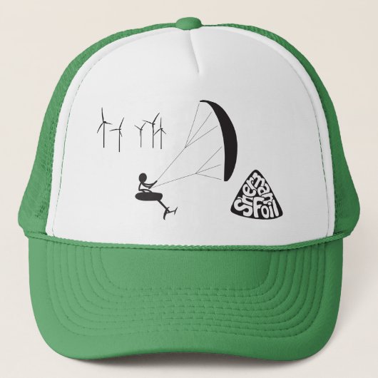 ShermanFoil Foilkite Hut 2 Truckerkappe (Vorderseite)