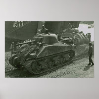 Shermans in Anzio