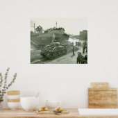 Shermans in Anzio Poster (Küche)