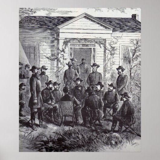 Shermans Rat des Krieges Poster (Vorne)