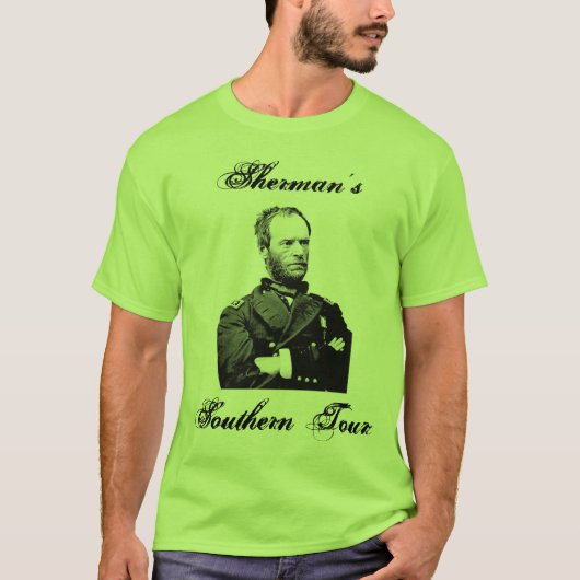 Shermans südlicher Ausflug T-Shirt (Vorderseite)