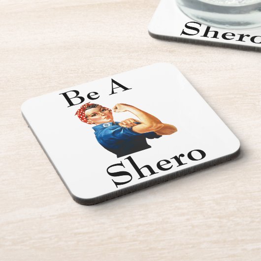 Shero Beverage Coaster Getränkeuntersetzer (Linke Seite)
