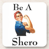 Shero Beverage Coaster Getränkeuntersetzer (Vorderseite)